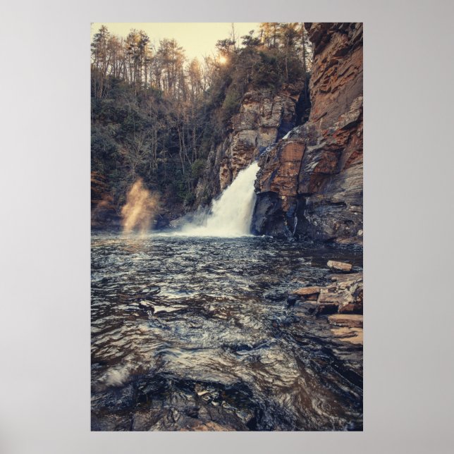 Póster Linville Falls (Frente)