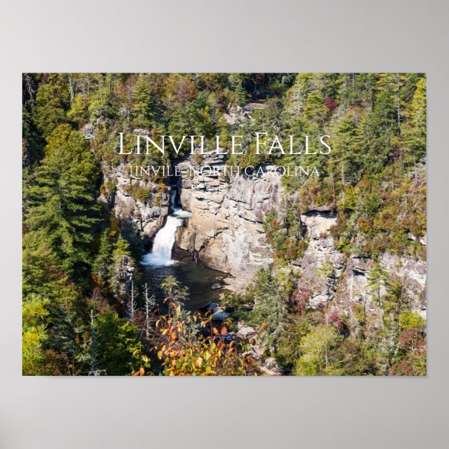 Póster Linville Falls (Frente)