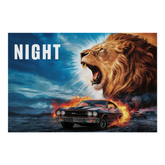 Poster Lion 05 (Anverso)