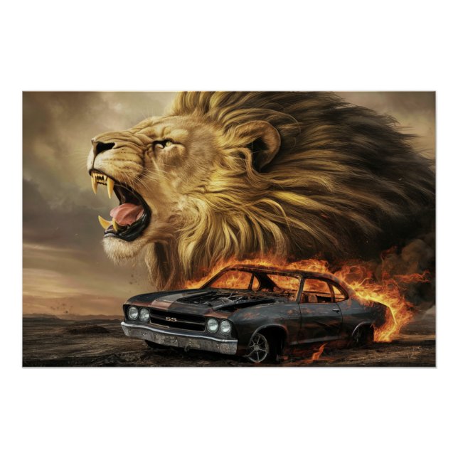 Poster Lion 06 (Anverso)