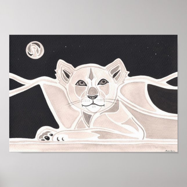 Póster Lion Heart (Frente)