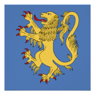 Póster Lion Rampant