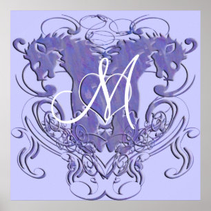 Póster Lion Rampant Renaissance Wedding