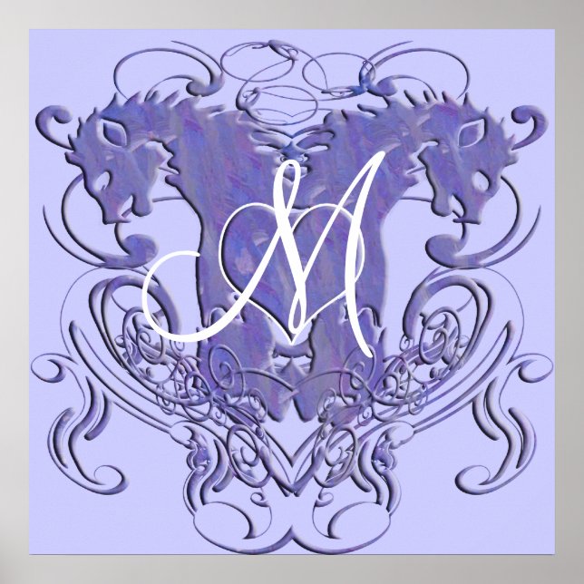 Póster Lion Rampant Renaissance Wedding (Frente)