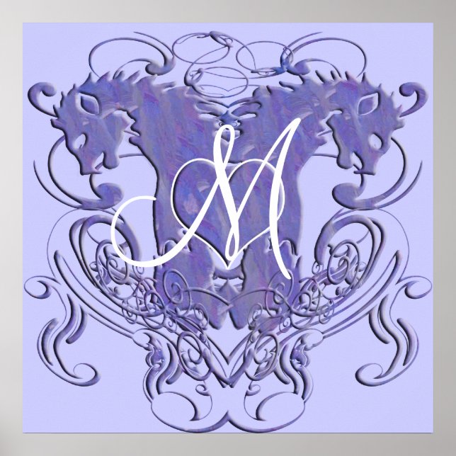 Póster Lion Rampant Renaissance Wedding (Frente)