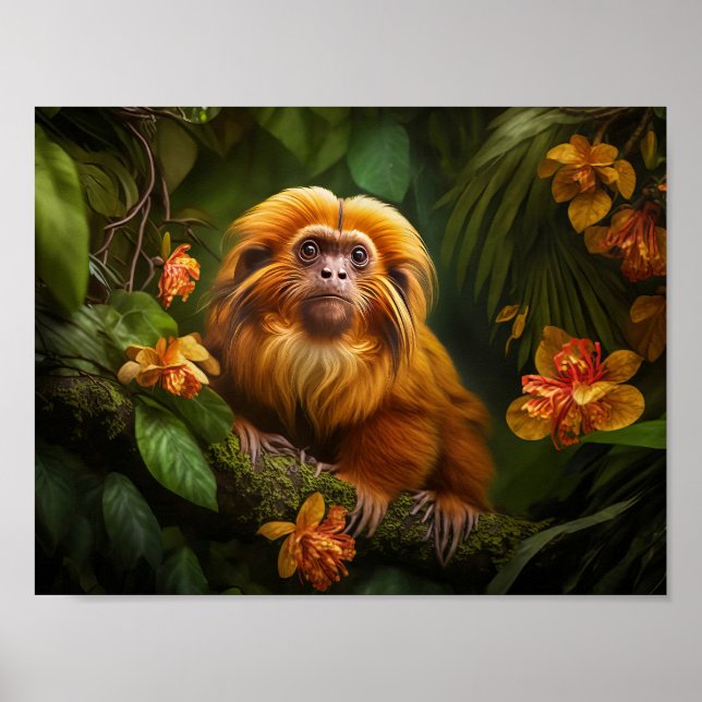 Póster Lion Tamarin (Frente)