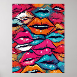 Póster Lipas de amor lúcidas para mujeres: La artesanía d