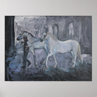 Póster Lipizzaner equer Viena
