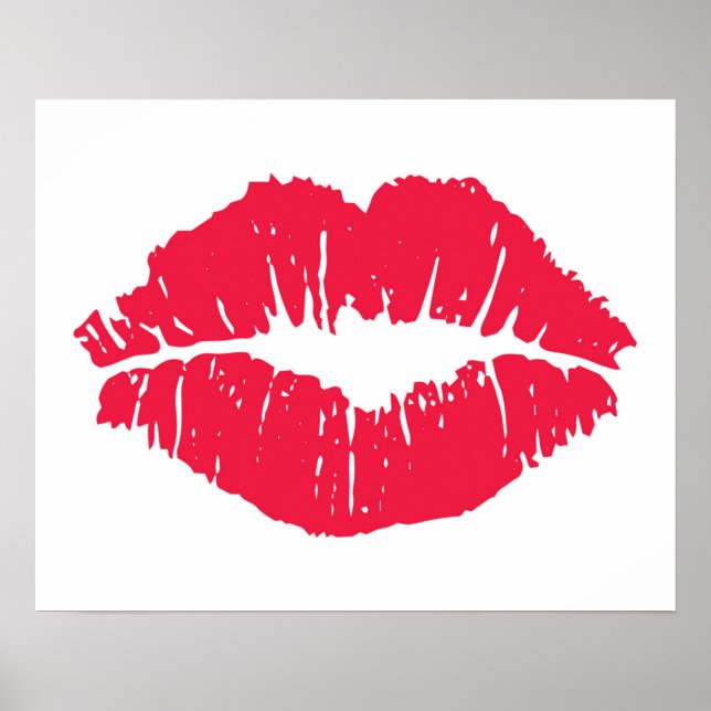 Póster Lipstick Kiss (Frente)