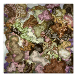 Póster Liquid Kinetic Painting 