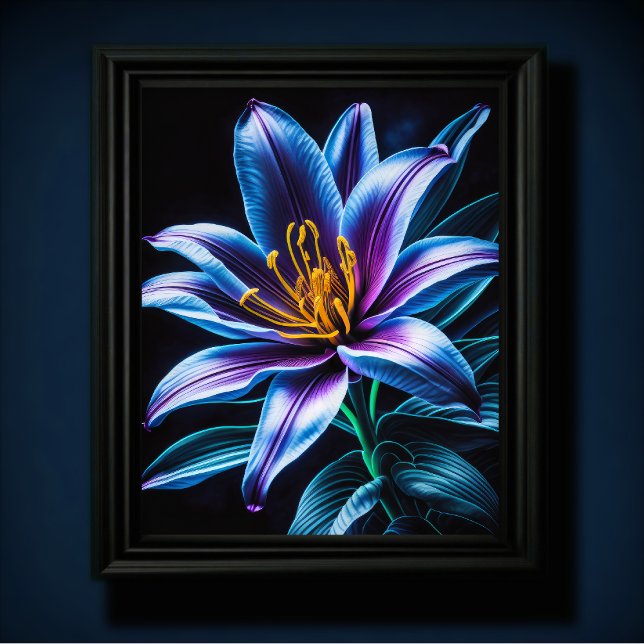 Póster Lirio azul IV (Subido por el creador)