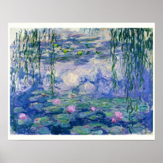 Póster Lirios de agua por Monet | 16" x 20"