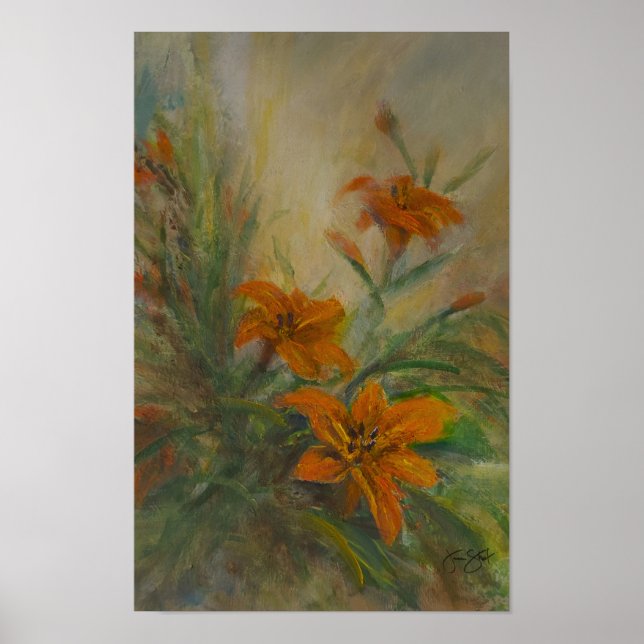 Póster Lirios de Tigre (Frente)