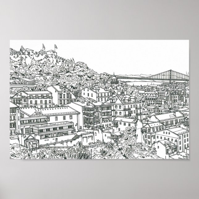 Póster Lisboa (Frente)