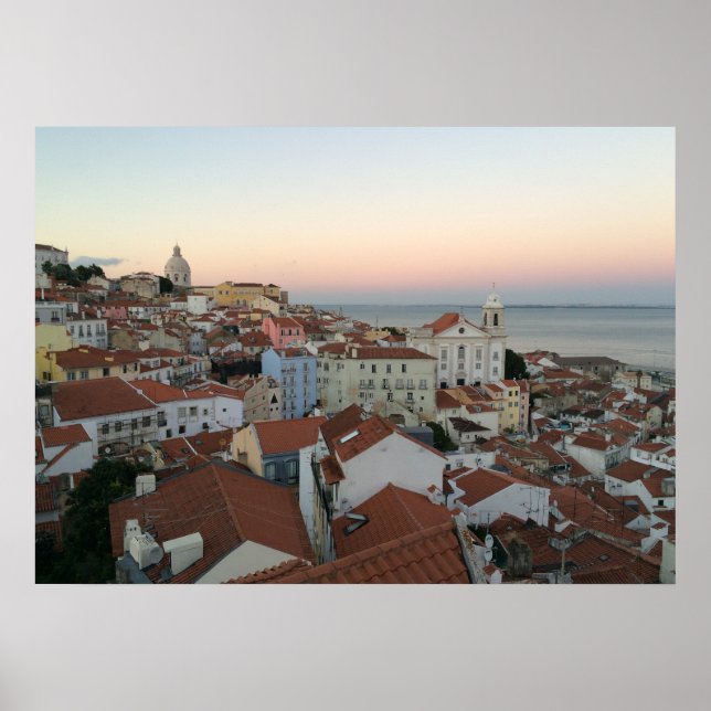 Póster Lisboa-Portugal (Frente)