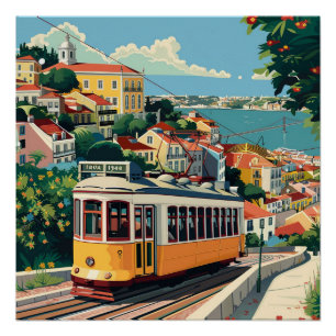 Póster Lisboa Portugal