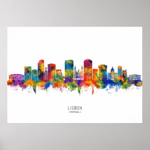 Póster Lisboa Portugal