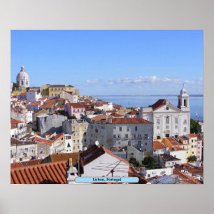 Póster Lisboa, Portugal