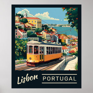Póster Lisboa Portugal