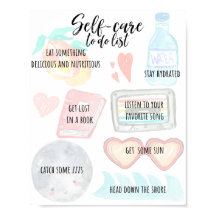 Lista de autocuidado para hacer