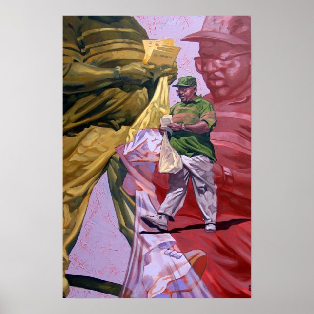 Póster Lista de compras (Frente)