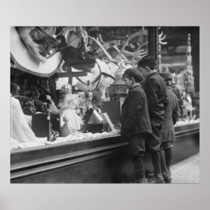 Póster Lista de deseos de los navidades, años 20