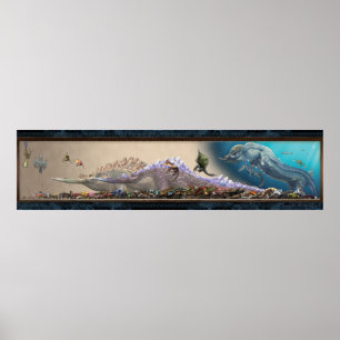 PÓSTER LISTA DE LA CARTA DEL MONSTRUO MH3 TODOS LOS