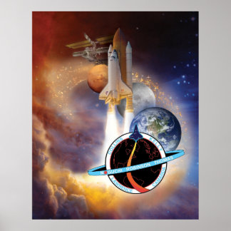 Póster Lista de misiones del transbordador STS-114 de la 