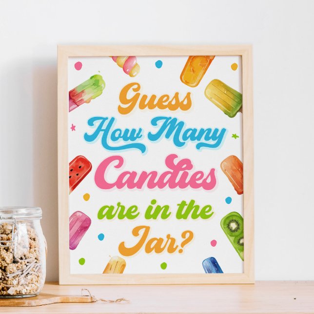 Póster Listo para hacer que Baby Shower adivine cuántos c (Subido por el creador)