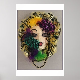 Póster Listo para la pelota