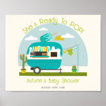 Listo Para Pop Ice Truck Boy Baby Shower