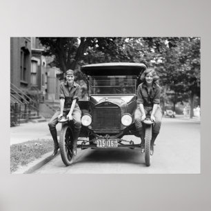 Póster Listo para viajar, 1922