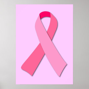 Póster Listón Rosa