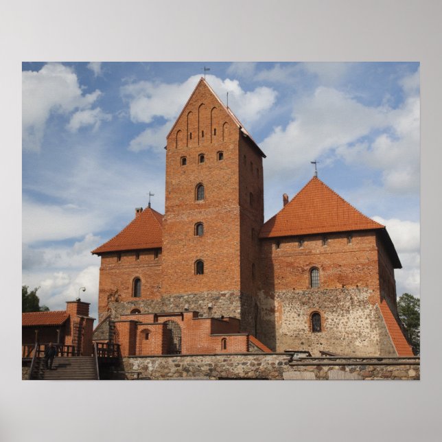 Póster Lithuania, Trakai, Trakai Historical National 3 (Frente)