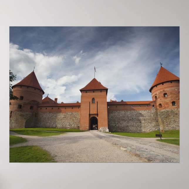 Póster Lithuania, Trakai, Trakai Historical National 4 (Frente)
