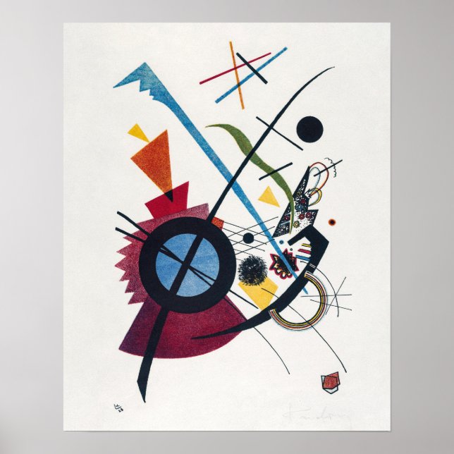 Póster Litograma violeta (1923) (Frente)