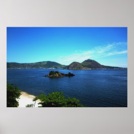 Póster litoral de Niterói