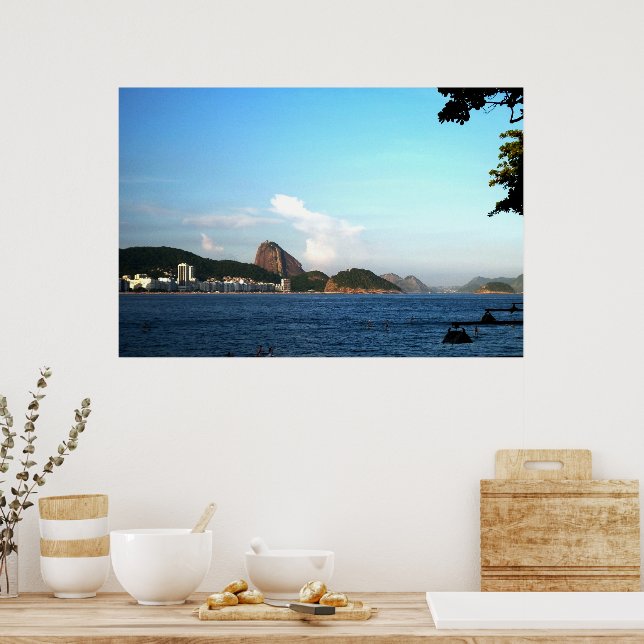 Póster litoral do RJ 1 (Cocina)