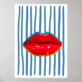 Póster Litros retro