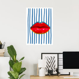 Póster Litros retro