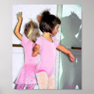 Póster Little Ballerinas