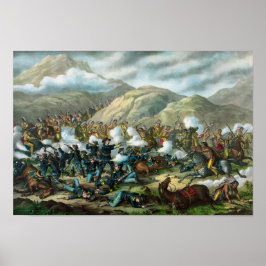 Póster Little Bighorn - La última postura de Custer