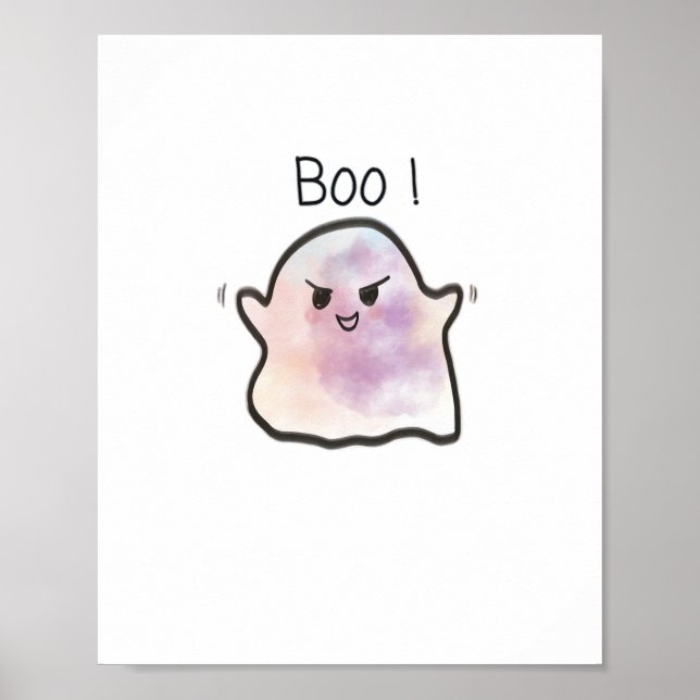 Póster Little Boo is Cheeky Funny Meme (Frente)