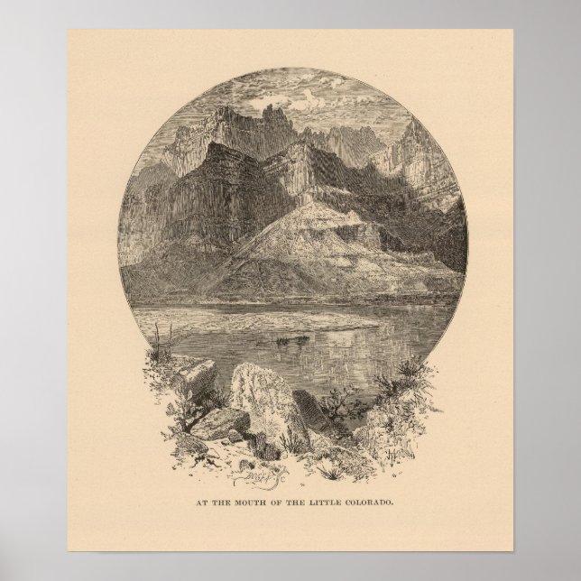 Póster Little Colorado mouth (Frente)