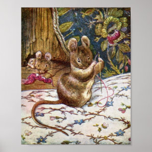 Póster Little Critters Children's Book Illustration
