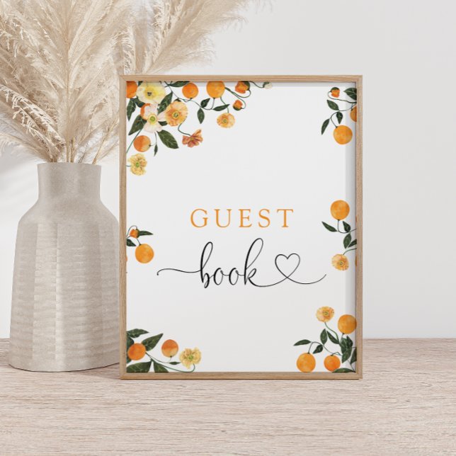 Póster Little Cutie Baby Shower Guest Book Poster (Subido por el creador)