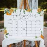 Póster Little cutie Guess the due Date calendar Poster<br><div class="desc">Little cutie Guess the due Date calendar Poster
Matching items available.</div>