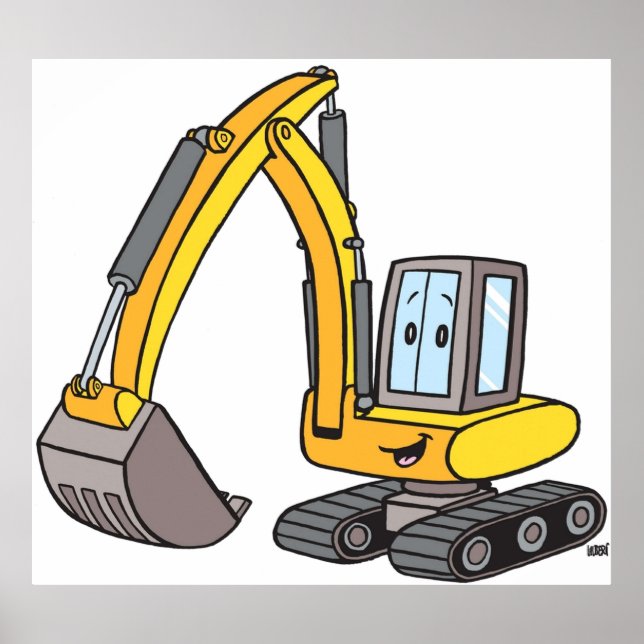 Póster Little Digger (Frente)