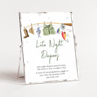 Little Fisher Baby Shower Late Night Diapers