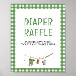 Póster Little Fisherman Baby Shower Books for Baby 